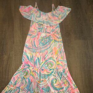 Lilly Pulitzer Maxi Dress Girls 6-7